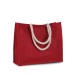 Ki-Mood Bolsa de playa de yute, Bolsa de arpillera publicidad