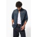 Chemise denim manches longues Kariban, Chemise en jean publicidad