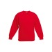 Sweat enfant manches droites Fruit of the Loom, sweat-shirt enfant publicidad