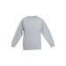 Sudadera de niño Fruit of the Loom con mangas rectas regalo de empresa