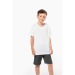 T-shirt sport manches courtes enfant - Blanc, vêtement enfant publicidad