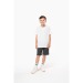 T-shirt sport manches courtes enfant - Blanc, vêtement enfant publicidad