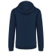 Sudadera con cremallera y capucha en contraste, Sudadera con capucha publicidad