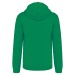 Sudadera con cremallera y capucha en contraste, Sudadera con capucha publicidad