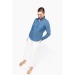 Camisa Chambray de mujer, camisa de mujer publicidad