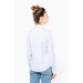 Camisa de popelina de manga larga para mujer regalo de empresa
