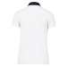 Polo jersey bicolore femme - Kariban, Polo maille Jersey publicidad