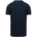 Camiseta acolchada con cuello en V, Camiseta de cuello en V publicidad