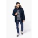 Parka acolchada con capucha de piel sintética desmontable, Parka publicidad