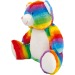 Peluche zippée Ours multicolore - Mumbles, peluche publicidad