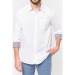 Camisa de algodón grueso de sarga ml, Camisa casual publicidad
