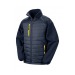 Chaqueta softshell compass negra - Resultado, Resultado textil publicidad
