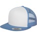 Gorra de camionero de dos tonos, Gorra con visera plana publicidad