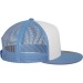Gorra de camionero de dos tonos, Gorra con visera plana publicidad