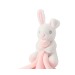 Doudou plat animal - mumbles, lapin publicidad