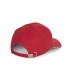 Gorra de algodón orgánico con sándwich de contraste - 6 paneles regalo de empresa