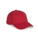 Gorra de algodón orgánico con sándwich de contraste - 6 paneles, Sombrero y gorra duraderos publicidad