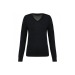 Jersey Merino de mujer con cuello de pico regalo de empresa