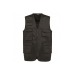 Gilet polycoton multipoches doublé unisexe, Gilet ou veste reporter multi-poches publicidad