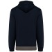 Sudadera tricolor unisex con capucha regalo de empresa
