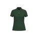 Polo écoresponsable maille piquée femme, polo femme publicidad