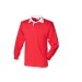 Polo de rugby de manga larga para hombre regalo de empresa
