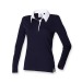 Polo rugby femme, Polo maille Jersey publicidad