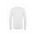 #Sudadera con cuello redondo - Blanco regalo de empresa