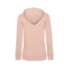 B&C Organic Zipped Hood /Mujeres - Sudadera con cremallera orgánica para mujeres - Blanco, Textil B&C publicidad