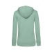 B&C Organic Zipped Hood /Mujeres - Sudadera con cremallera orgánica para mujeres - Blanco regalo de empresa