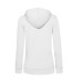 B&C Organic Zipped Hood /Mujeres - Sudadera con cremallera orgánica para mujeres - Blanco, Textil B&C publicidad