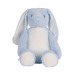 Peluche lapin avec ouverture zippée, lapin publicidad