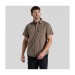 Camisa de manga corta de poliéster reciclado - EXPERT KIWI SHORT SLEEVED SHIRT regalo de empresa