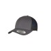 Gorra trucker de poliéster reciclado - CLASSICS RECYCLED RETRO TRUCKER CAP 2-TONE regalo de empresa