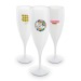 Miniatura del producto Flauta de champán de plástico reutilizable 14 cl. 0