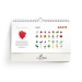 Calendario de frutas y hortalizas de temporada, calendario perpetuo publicidad