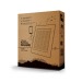 Cadre solaire en bambou avec chargeur, objet solaire publicidad