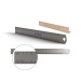 Réglet précision inox 170x15mm avec trou de suspension regalo de empresa