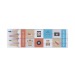 Set quadri 4 couleurs 8,7cm regalo de empresa