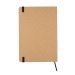 Cuaderno kraft ecológico A5, cuaderno reciclado publicidad