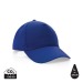 Casquette 5 panneaux en coton recyclé 190g IMPACT, Bonnet et casquette durable publicidad