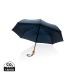 Paraguas automático de 21" rPET 190T y bambú Impact AWARE, paraguas para tormentas publicidad