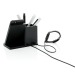 Chargeur 10W avec porte-stylo FSC® et RCS Ontario, pot à crayons publicidad