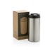 Taza Metro de acero inoxidable reciclado RCS, gadget ecológico reciclado o biodegradable publicidad