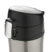 Taza de 300 ml con cierre fácil de acero inoxidable reciclado RCS regalo de empresa