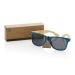 Gafas de sol de bambú FSC® y plástico reciclado RCS, artículo ecológico publicidad