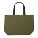 Bolso grande de lona Aware reciclada y sin teñir de 240 g/m²., bolsa de compras publicidad