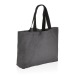 Bolso grande de lona Aware reciclada y sin teñir de 240 g/m²., bolsa de compras publicidad