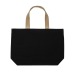 Bolso grande de lona Aware reciclada y sin teñir de 240 g/m²., bolsa de compras publicidad