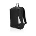 Mochila para ordenador Swiss Peak AWARE 15.6' con puerto USB, mochila con rayas reflectantes publicidad